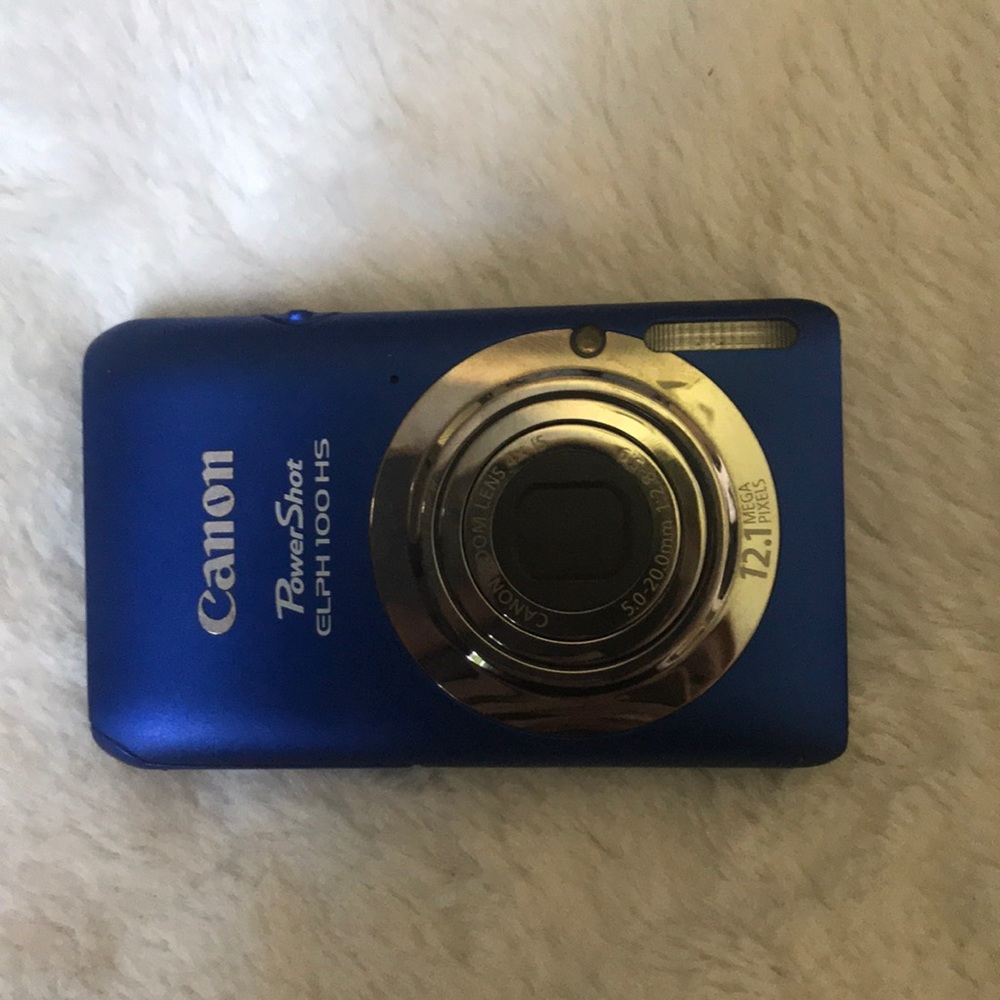 WITH BOX canon powershot elph 100 hs camera